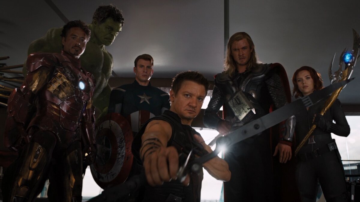 Кадр из фильма "Мстители"