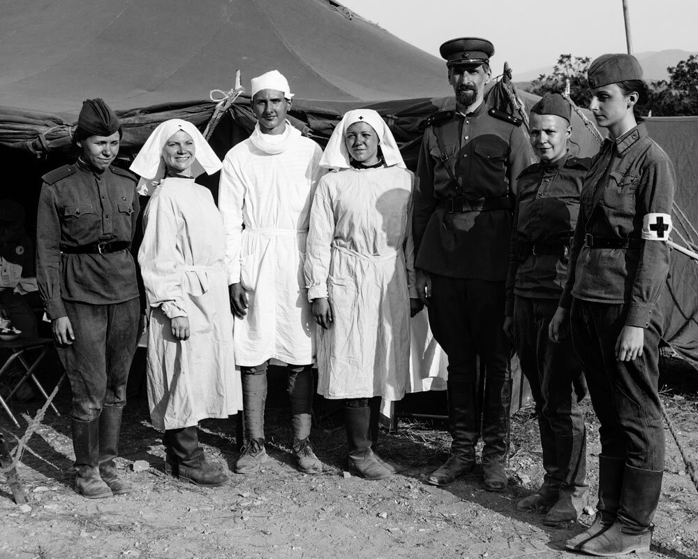 Одежда санитарок в годы войны