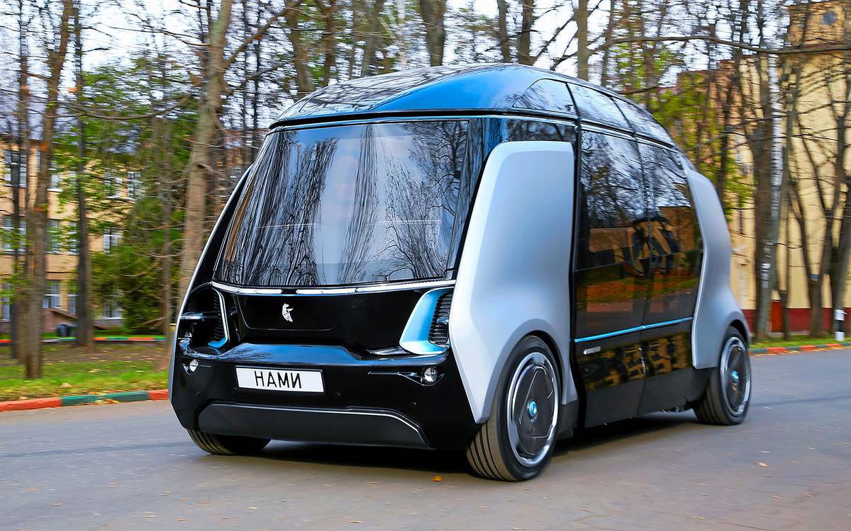 Беспилотный автобус от КамАЗа.
