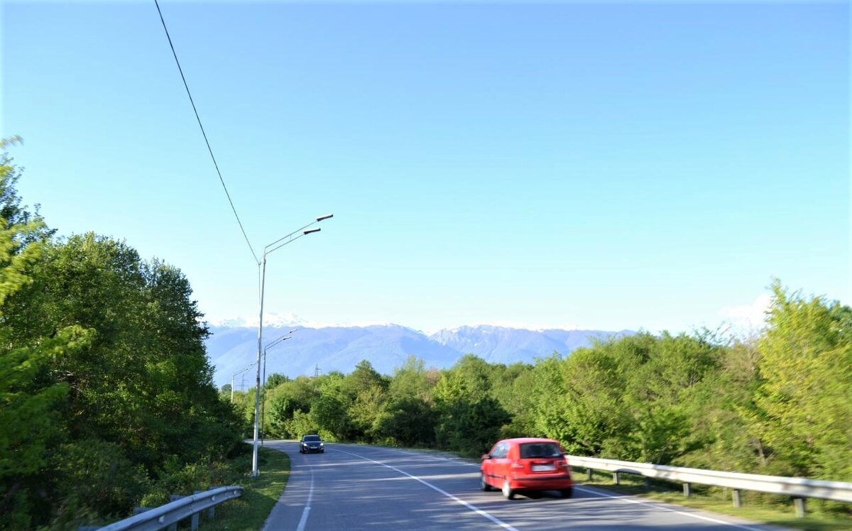 Трасса Псоу - Ингур