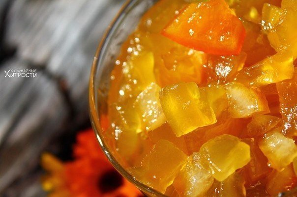 Готовим вкусное янтарное варенье из кабачков .