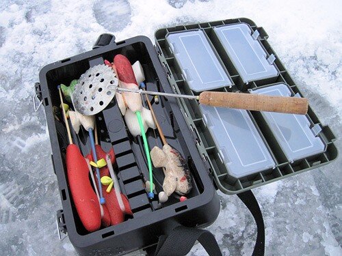 Рыболовный Интернет Магазин | - Ящик зимний пластиковый низкий Salmo размер 28х38х24,5 см