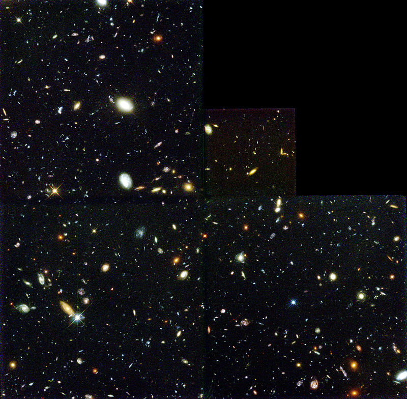 Hubble deep field