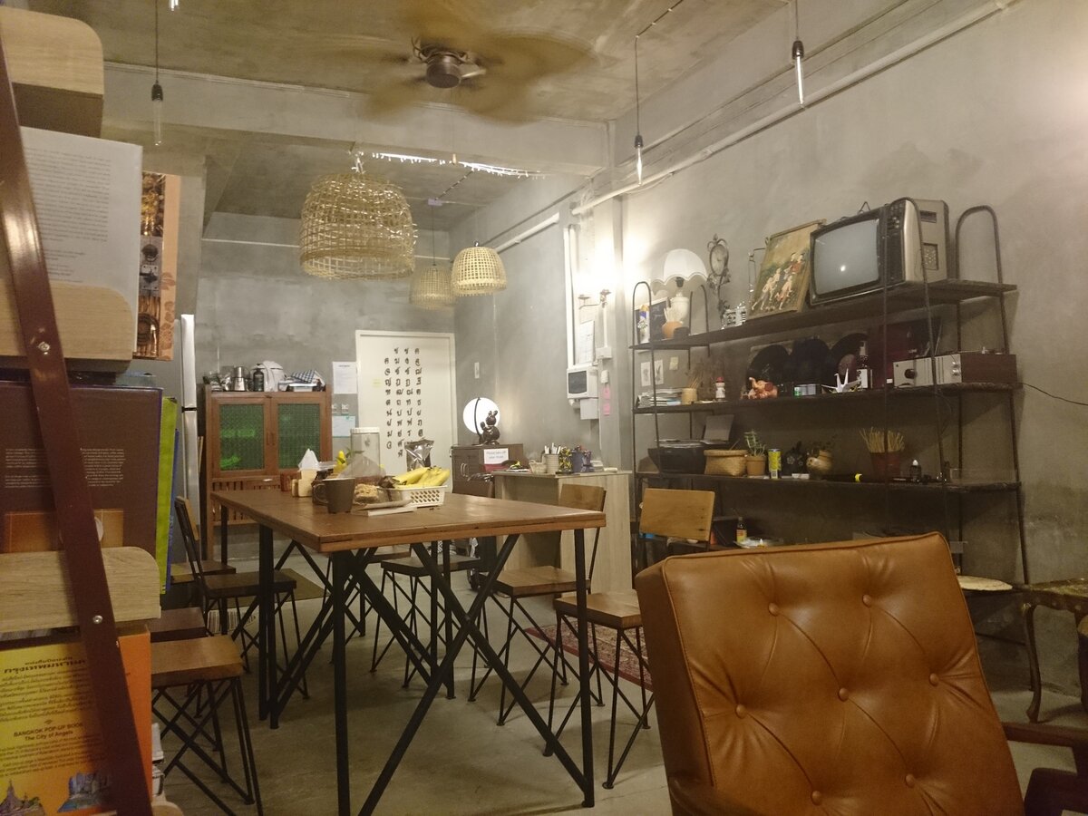 Лобби хостела