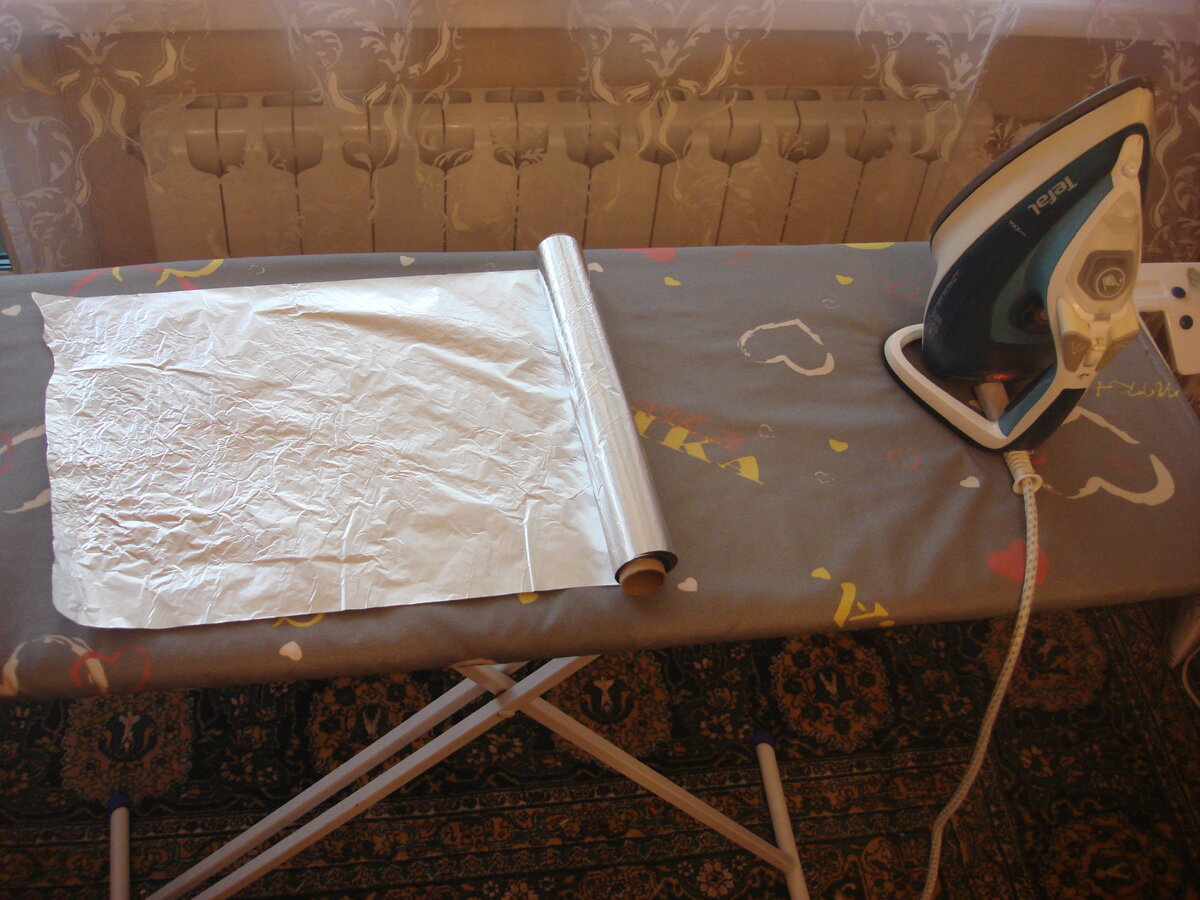 Фото сделано автором  (фольга)