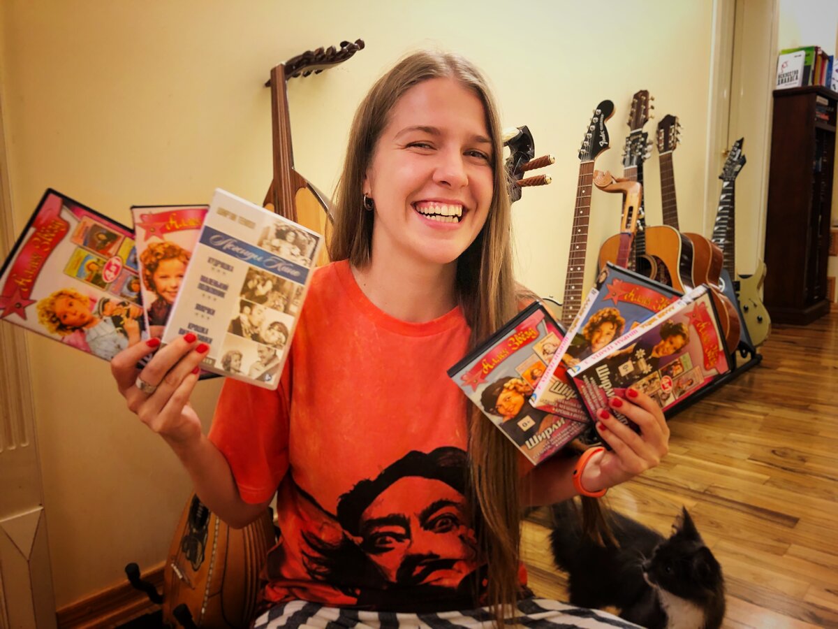 Моя коллекция фильмов с Ширли Темпл на DVD. 