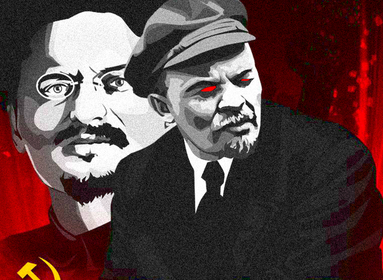 Ленин и Троцкий, Троцкий и Ленин, Владимир Ильич и Лев Троцкий, Лев Троцкий и Владимир Ильич