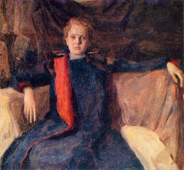  Портрет девочки. 1903-1904