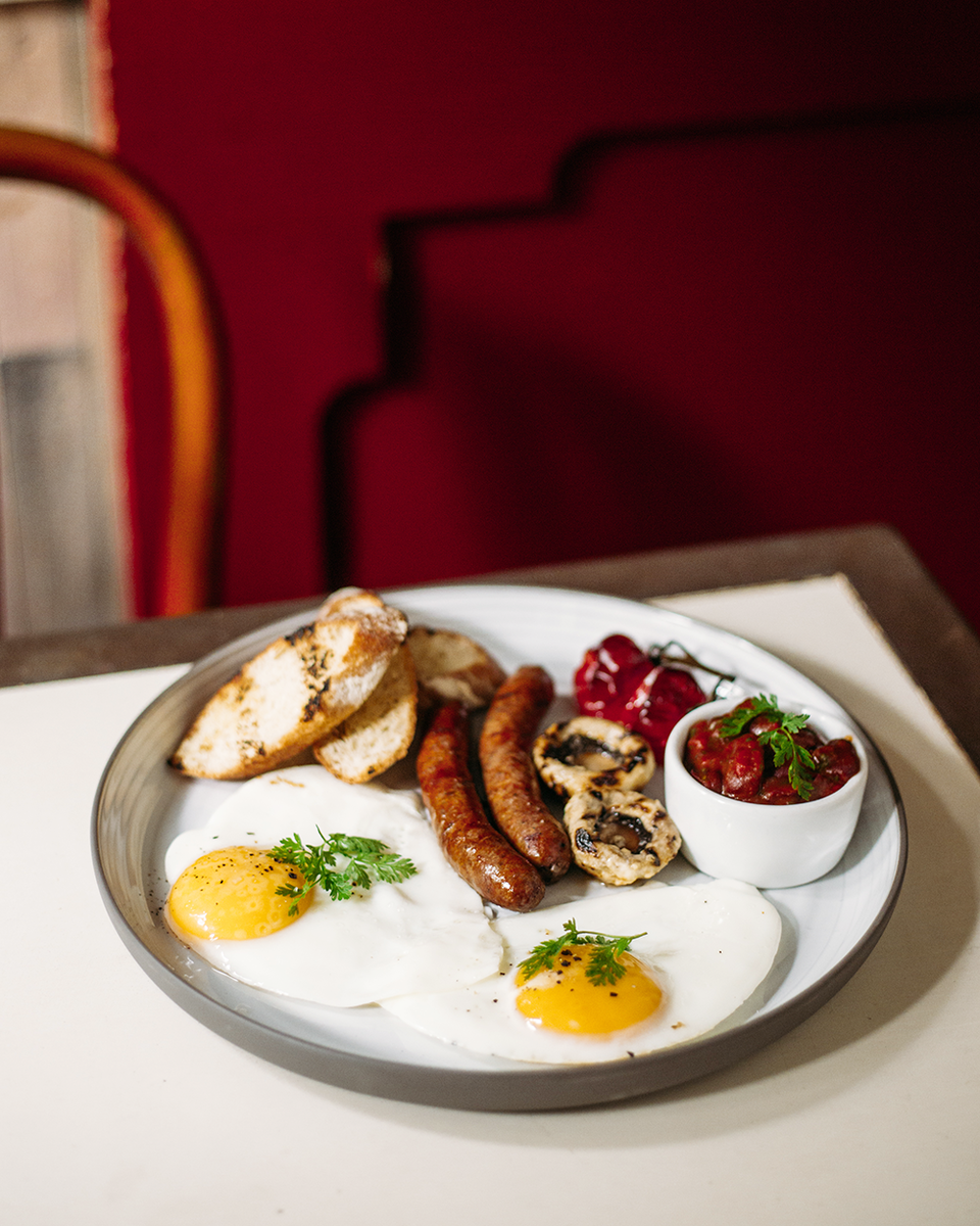 американский завтрак