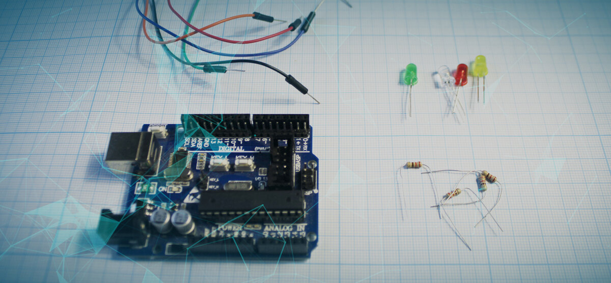 Ардуино и массив светодиодов