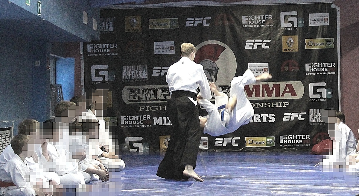 Техника бросков в айкидо