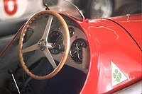 Эмблема клевера на Alfetta 159