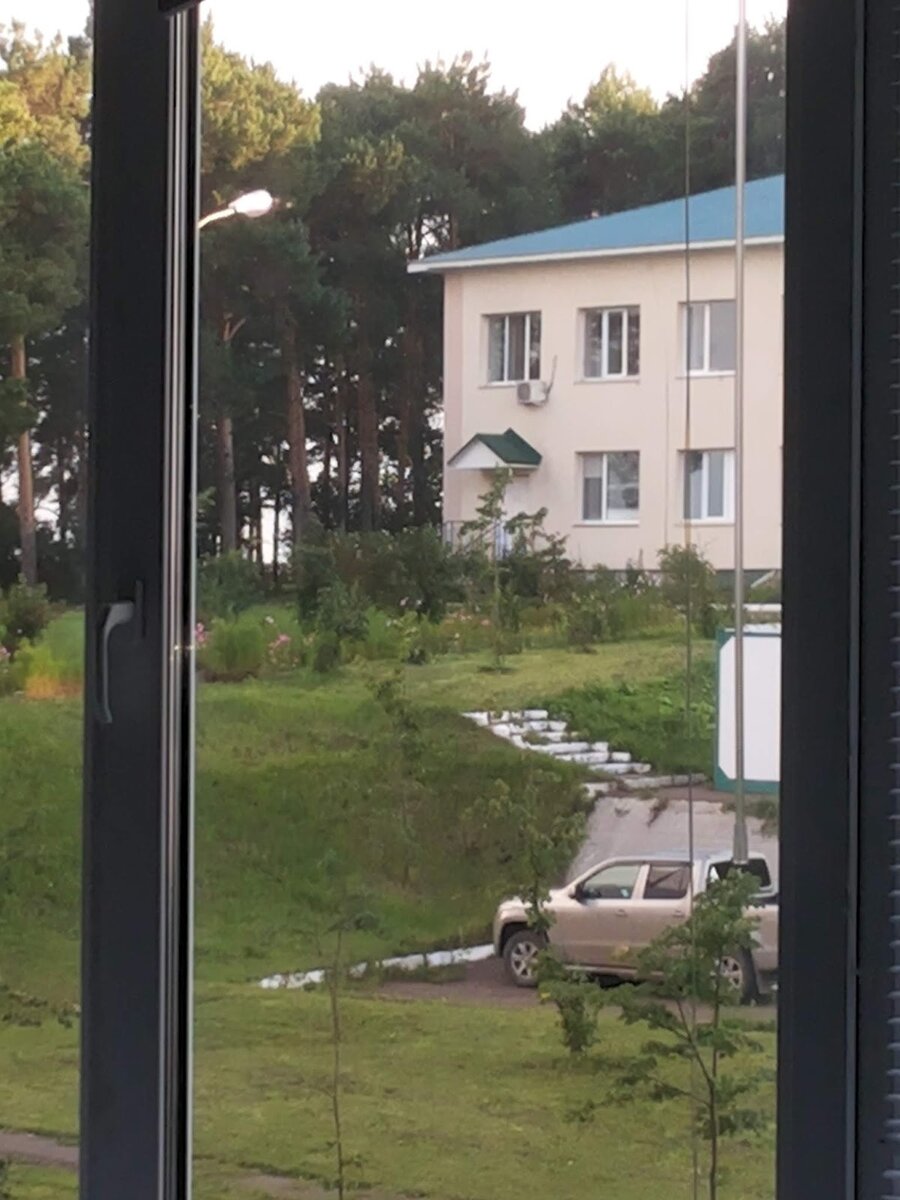 Вид из окна синей палаты. Фото из архива автора.