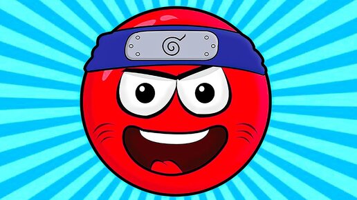 Несносный КРАСНЫЙ ШАР ниндзя спасает принцессу #1. Мультик ИГРА Red Ball 4 ninja на Игрули TV