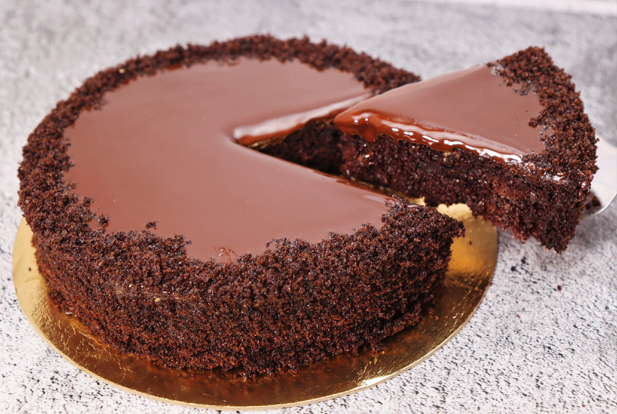 Тортик "Шоколадная неженка". Пеку его чаще других (готовить просто, а получается очень вкусно)