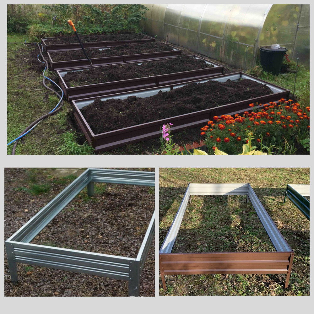 Оцинкованные грядки