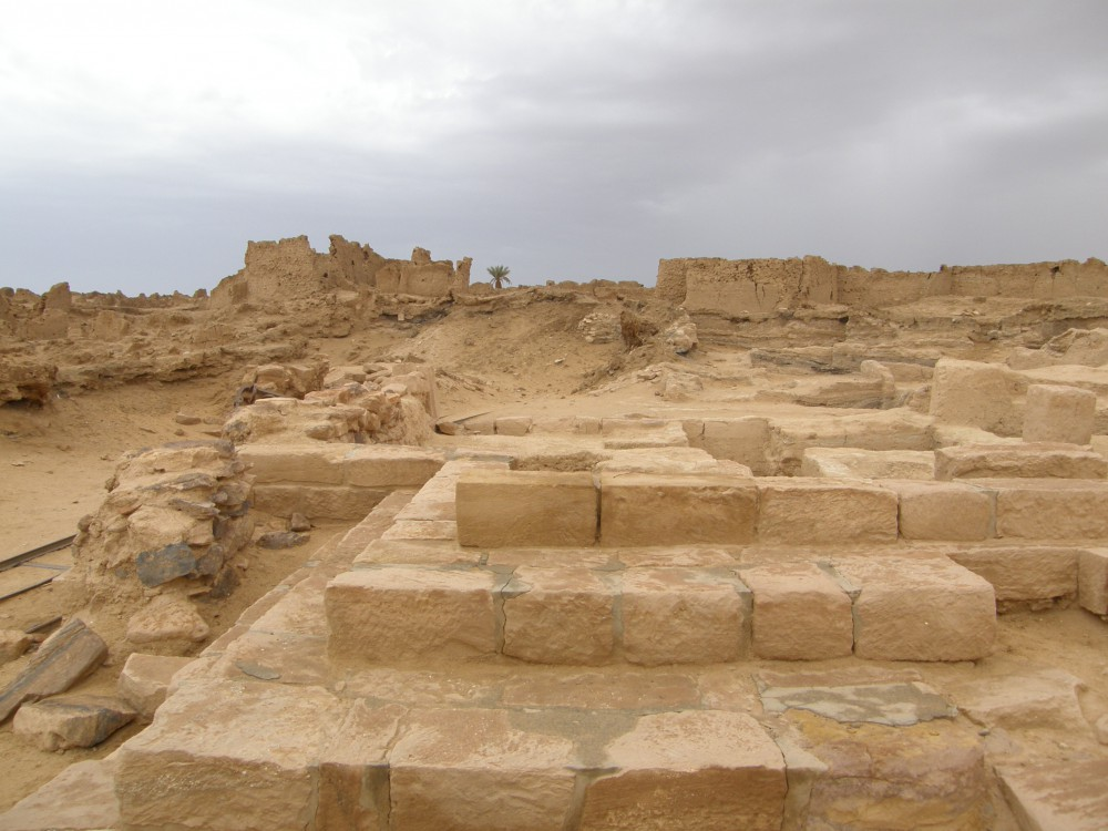 Раскопки столицы Гарамы. Пос. Джельма. Ливия