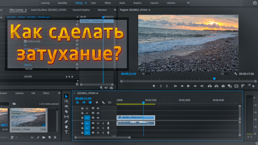 Как добавить текст в видео с помощью Adobe Premiere Pro?