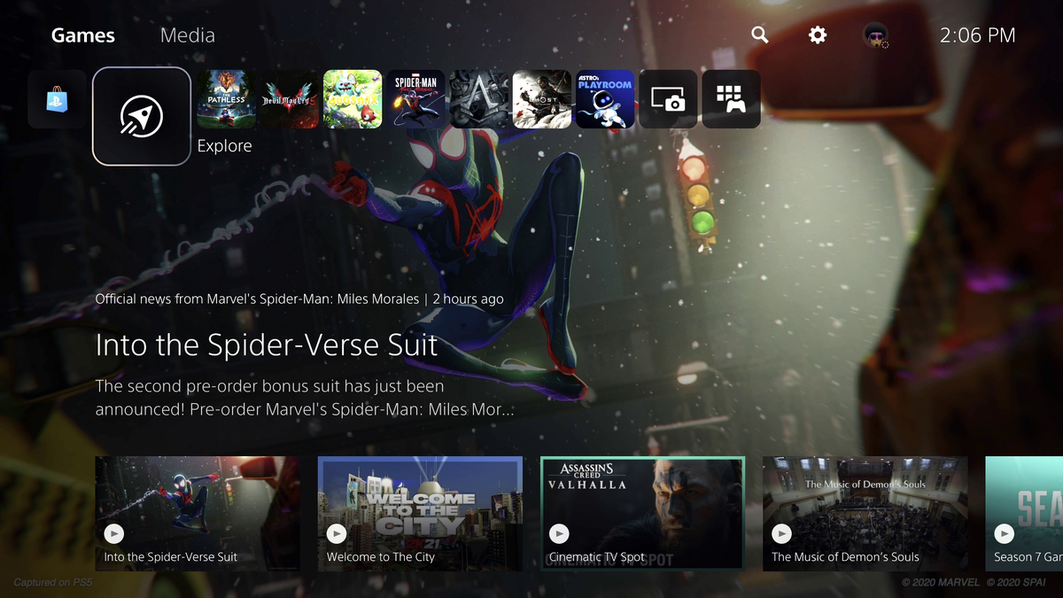 Функция Explore