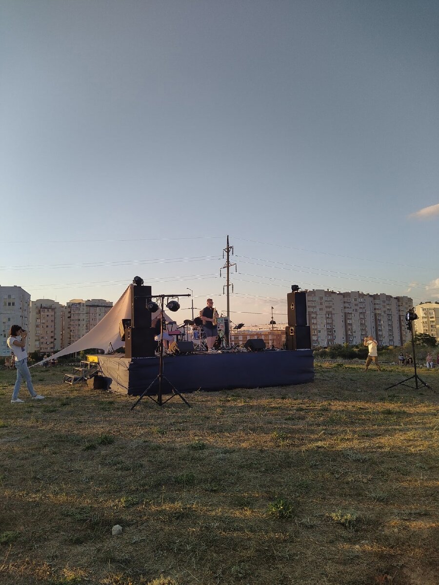 джазовый концерт под открытым небом
