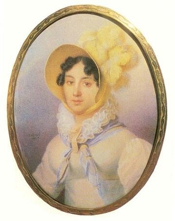 Портрет Варвары Алексеевны Репниной-Волконской кисти Жана Анри Беннера (изображение из открытых источников)
