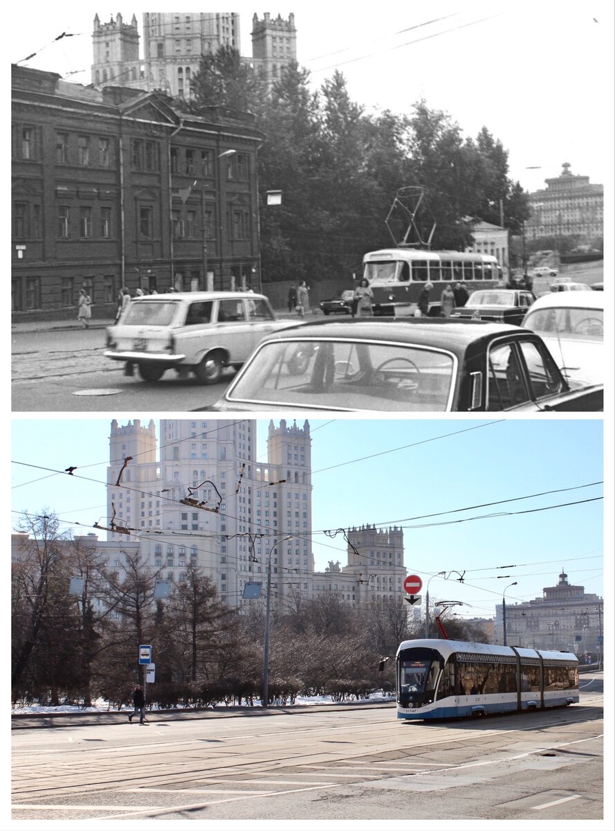 москва при ссср и сейчас