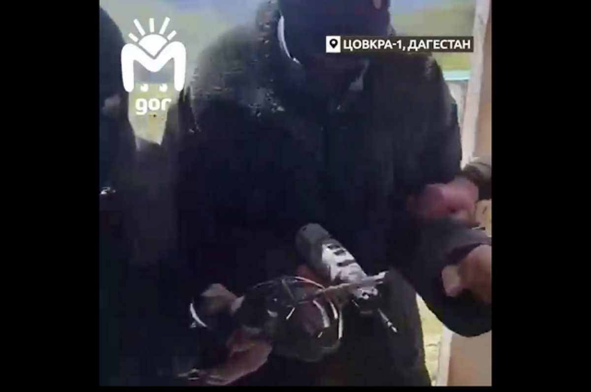    Нападение мужчин с дрелями на школу «отражали» в дагестанском целе Цовкра-1