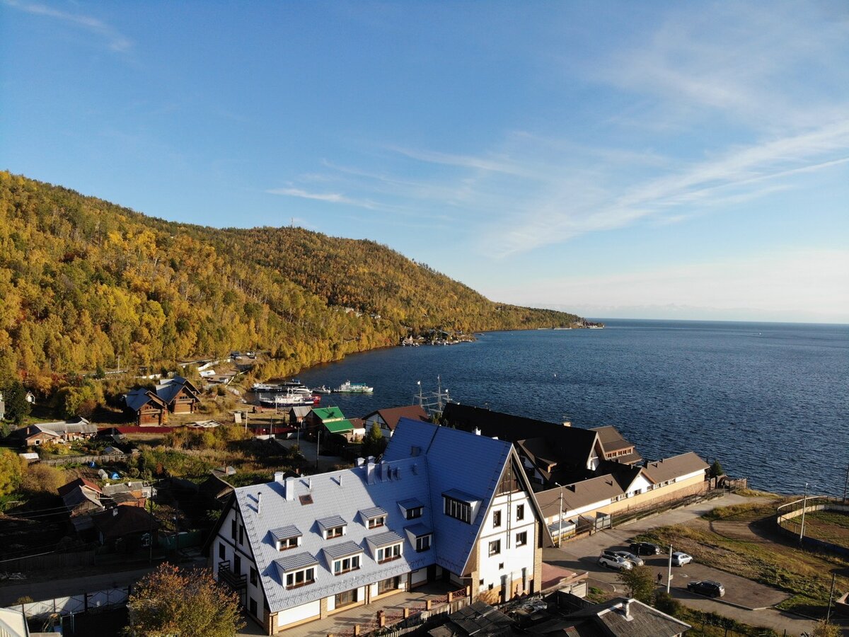 Вид сверху. Квадрокоптер пригодился и здесь. 
