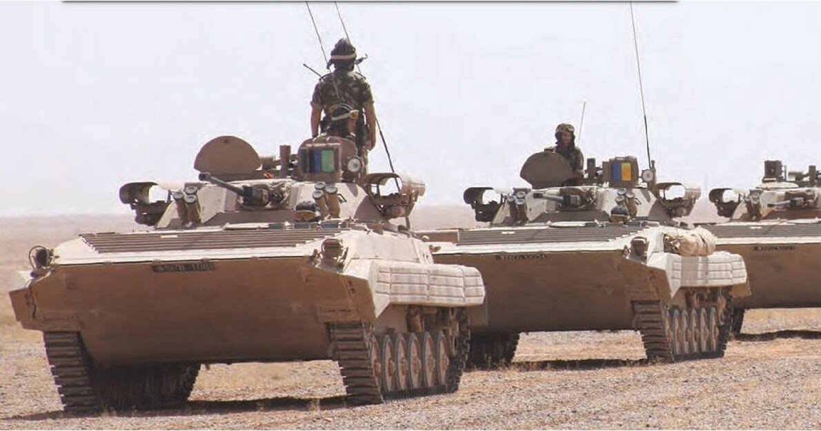 БМП-2М с боевым модулем "Бережок" алжирских ВС.