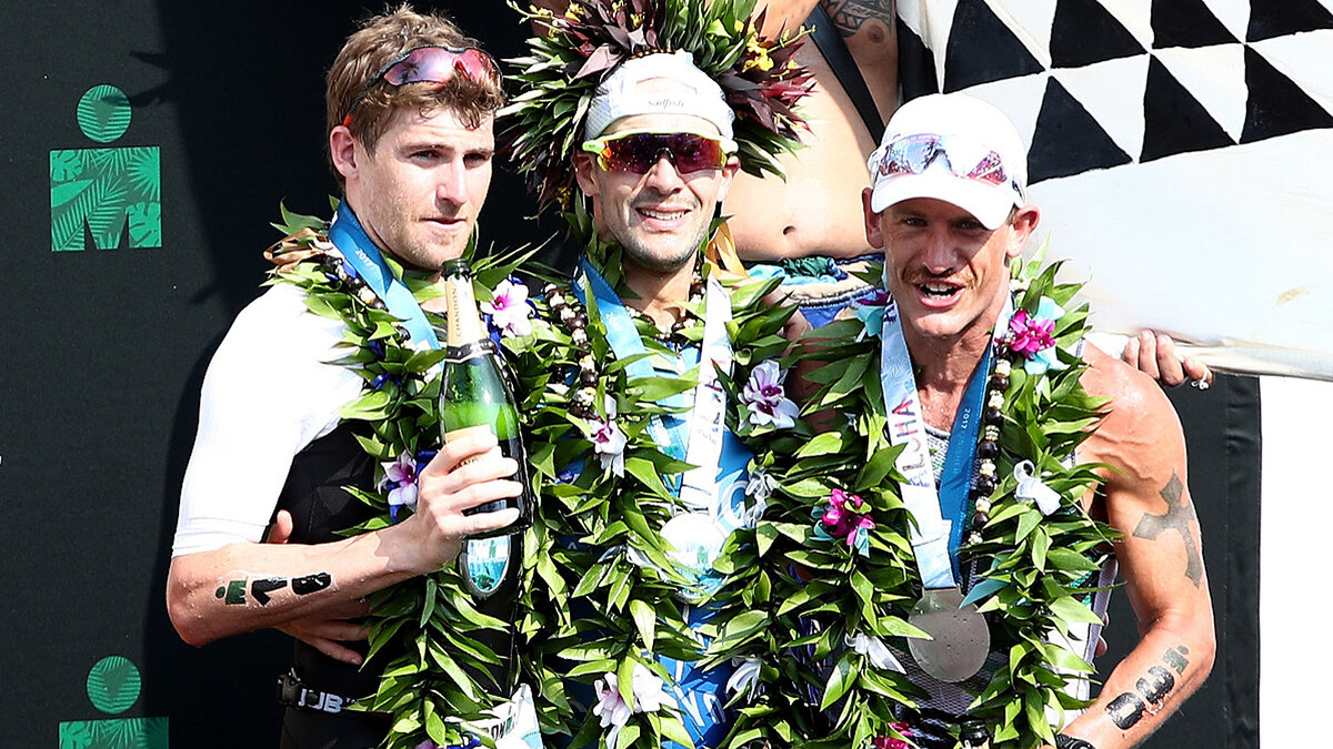 Призеры IRONMAN World Championship 2017. Photo: bigislandvideonews.com