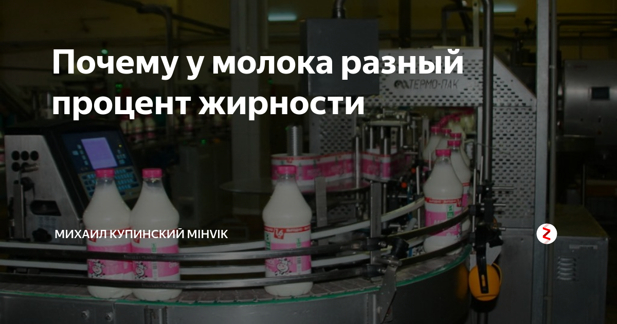 Почему у молока разный процент жирности | С миру по нитке | Дзен