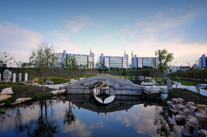 Кампус ECNU в Миньхане (Шанхай). Источник: lxs.ecnu.edu.cn