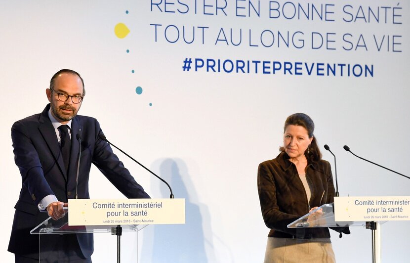 Анес Бузин и Эдуард Филипп представляют новый план здравоохранения