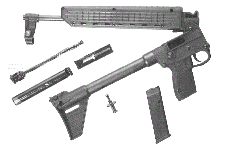 Детали при неполной разборке оружия                                             