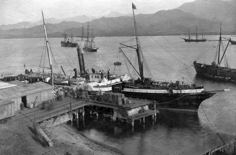  Колесный пароход "Генерал Коцебу", 1894 г. 
