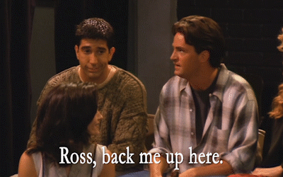 Росс, поддержи меня.