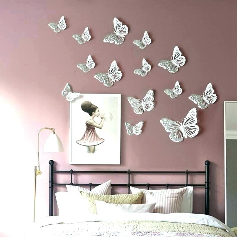 Бабочки на стену: трафареты для создания своими руками