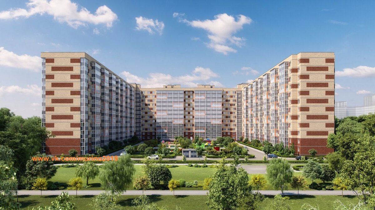 Ожидание всех жильцов - обильное количество зелени