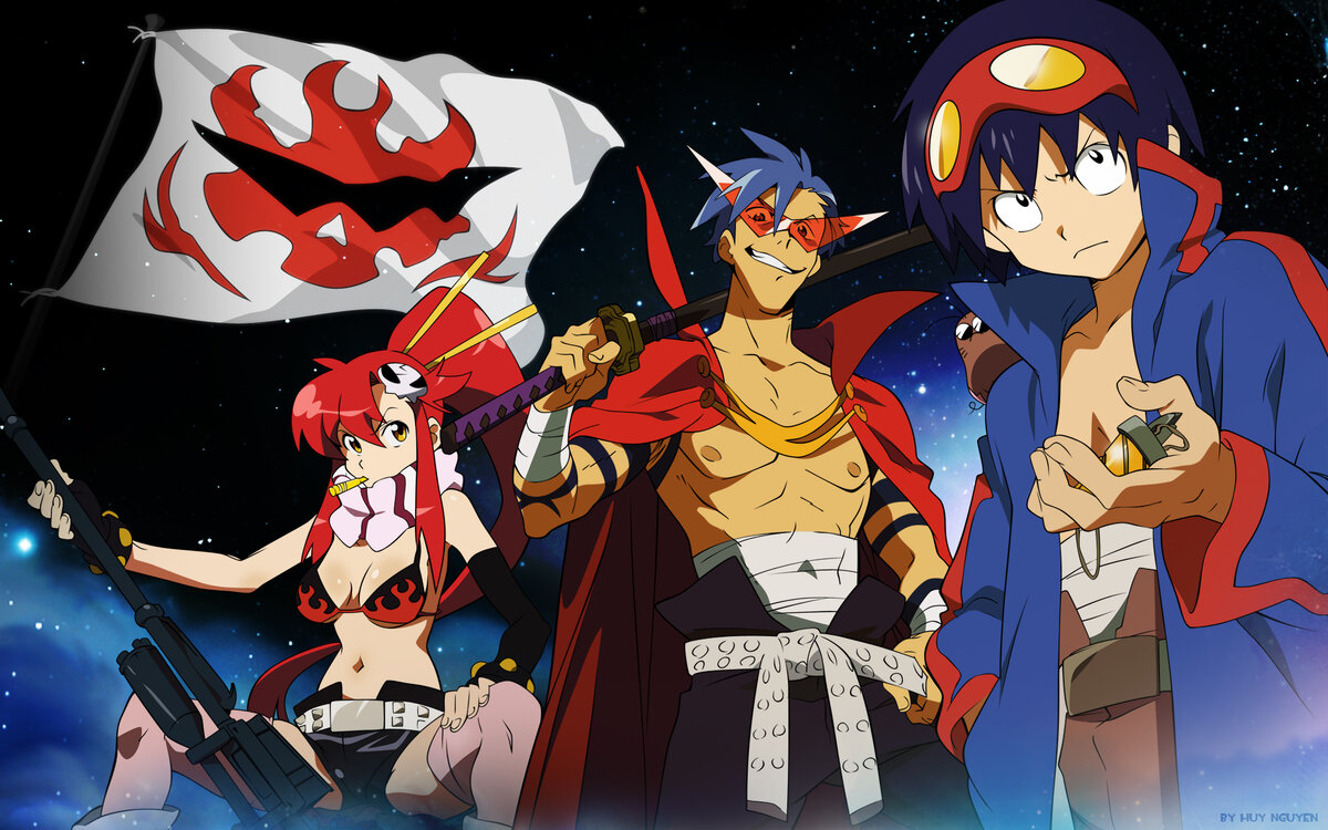 Гуррен-Лаганн / Tengen Toppa Gurren-Lagann. | Анигодно. | Дзен