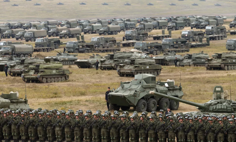 Русская армия на учениях Восток-2018.