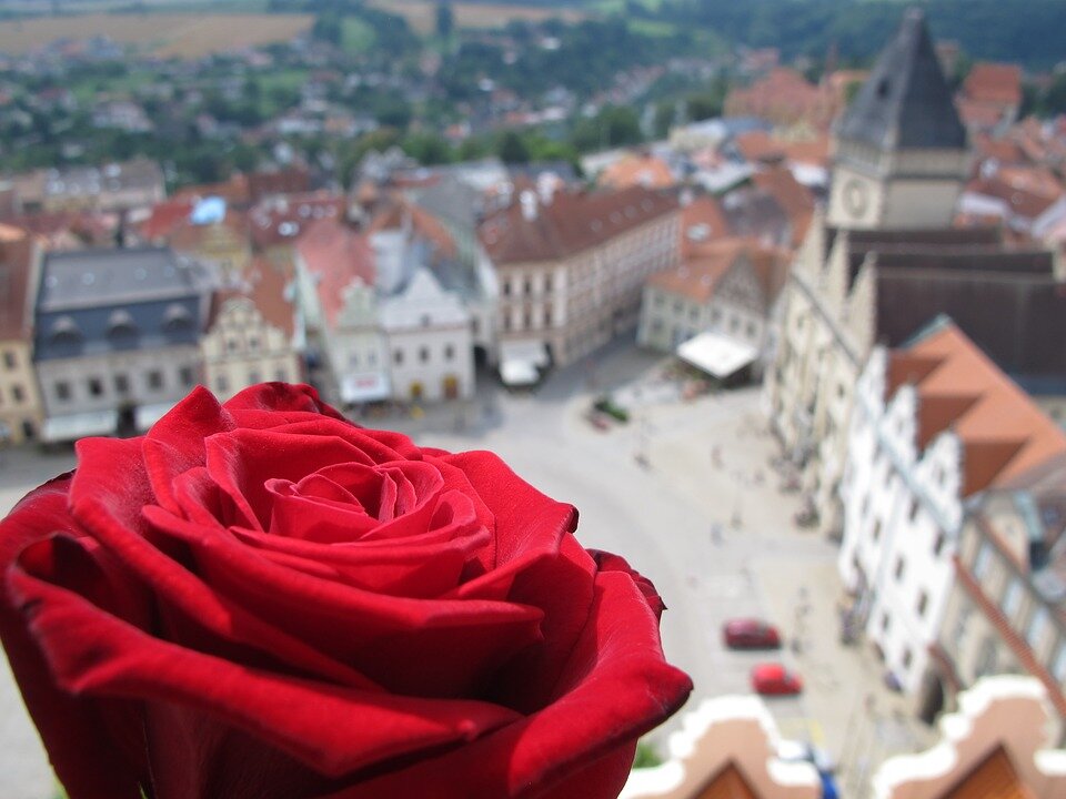 панорамный вид Праги фото https://pixabay.com/