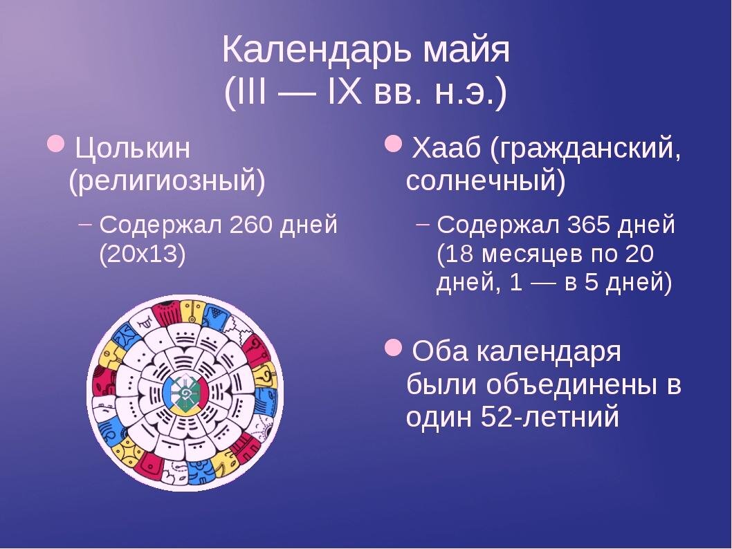 Проект по математике календарь