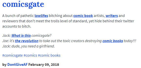 UrbanDictionary о явлении