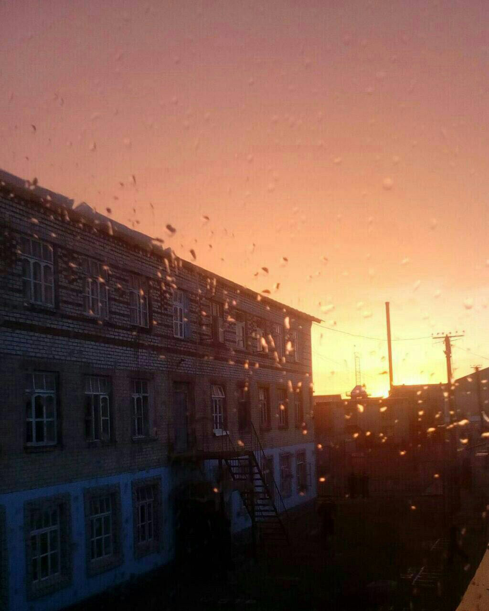 Вид из окна моего барака