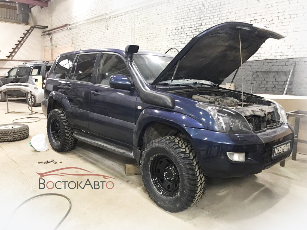 Внедорожная подготовка Toyota Land Cruiser PRADO 120 | Автосервис Восток- Авто | Дзен