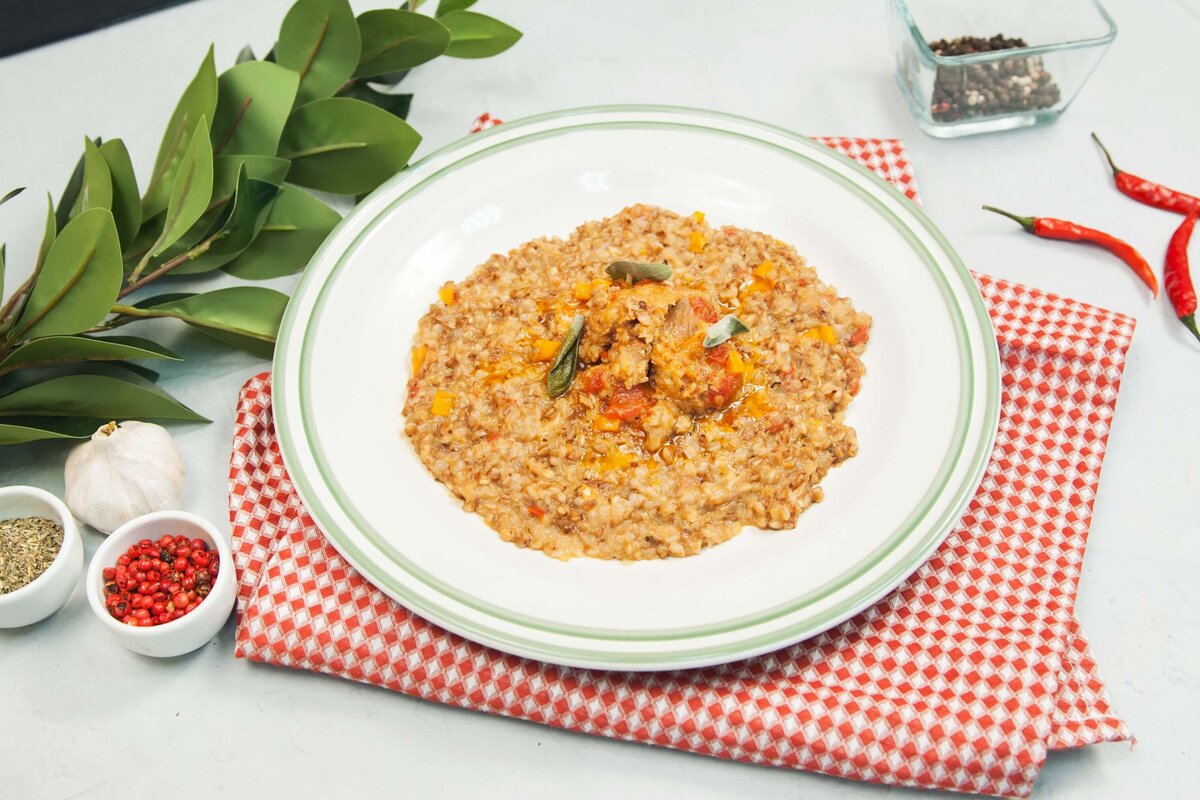 Ризотто с гречкой