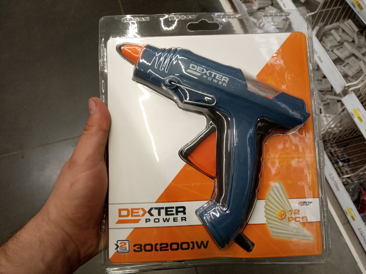 Клеевой пистолет Dexter Power