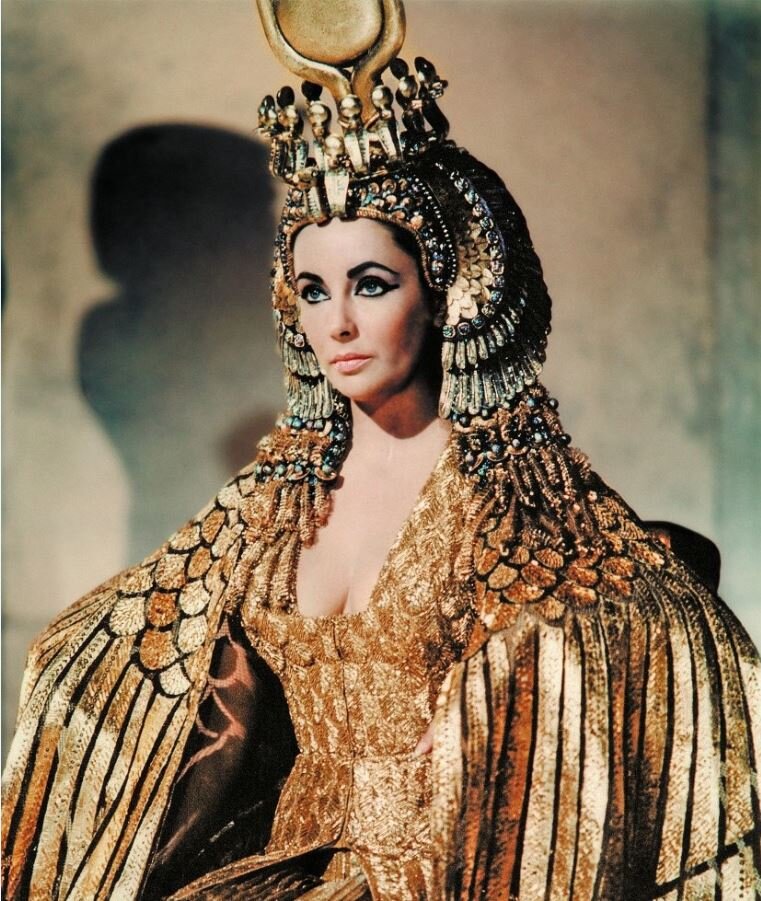 Кадр из фильма "Клеопатра", 1963 г.