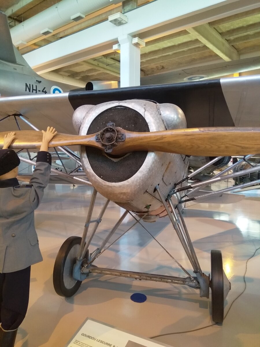 Gourdou-Leseurre B.3 в авиамузее Центральной Финляндии; все фото статьи автора