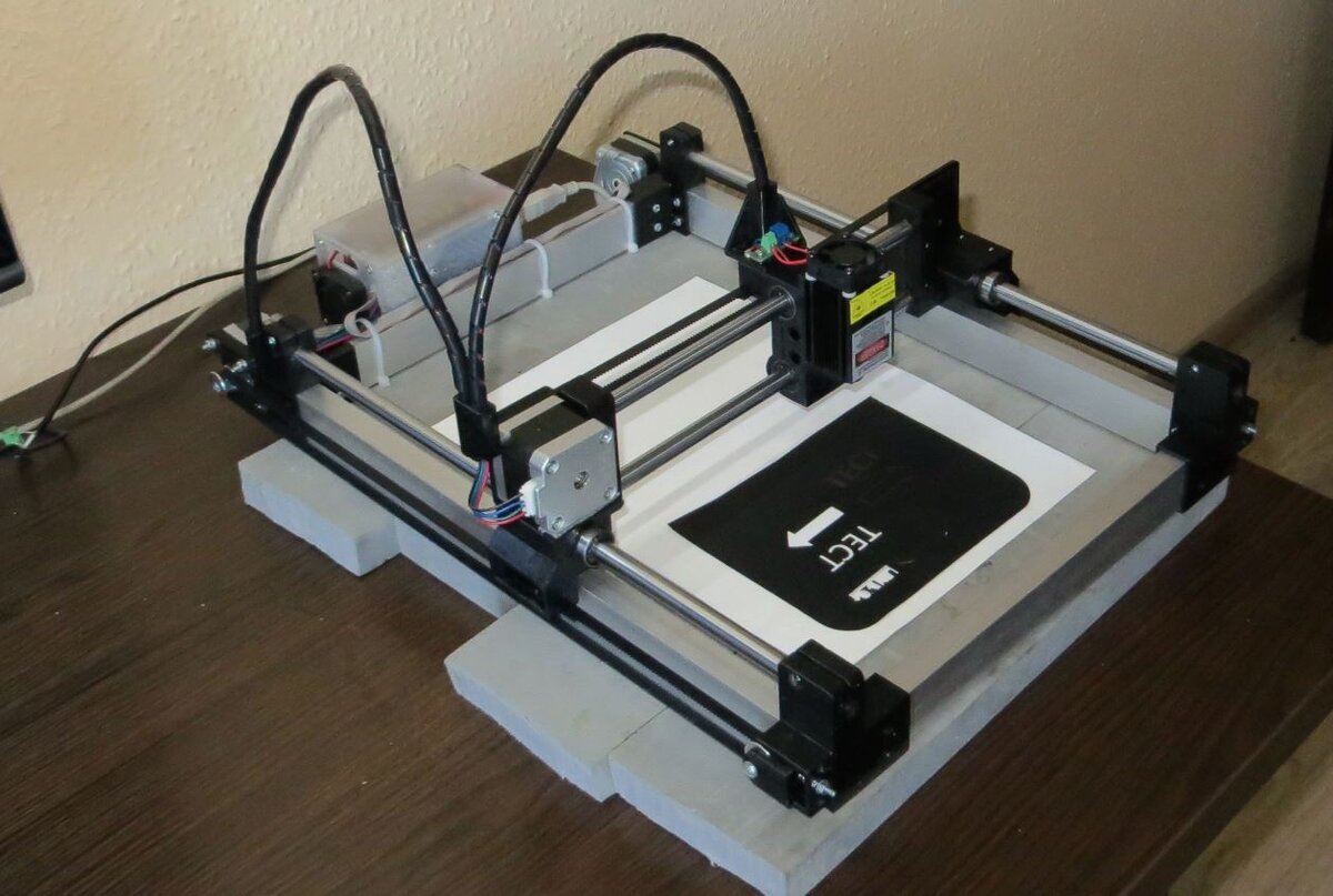 Делаем из 3D-принтера лазерный гравер